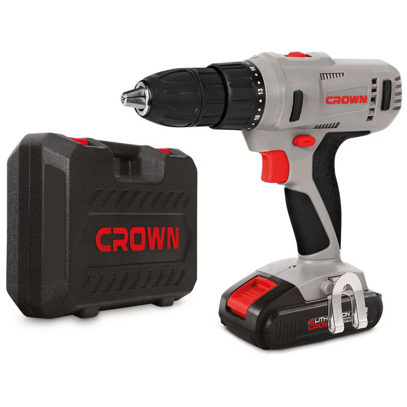 Шуруповерт аккумуляторный CROWN CT21056L
